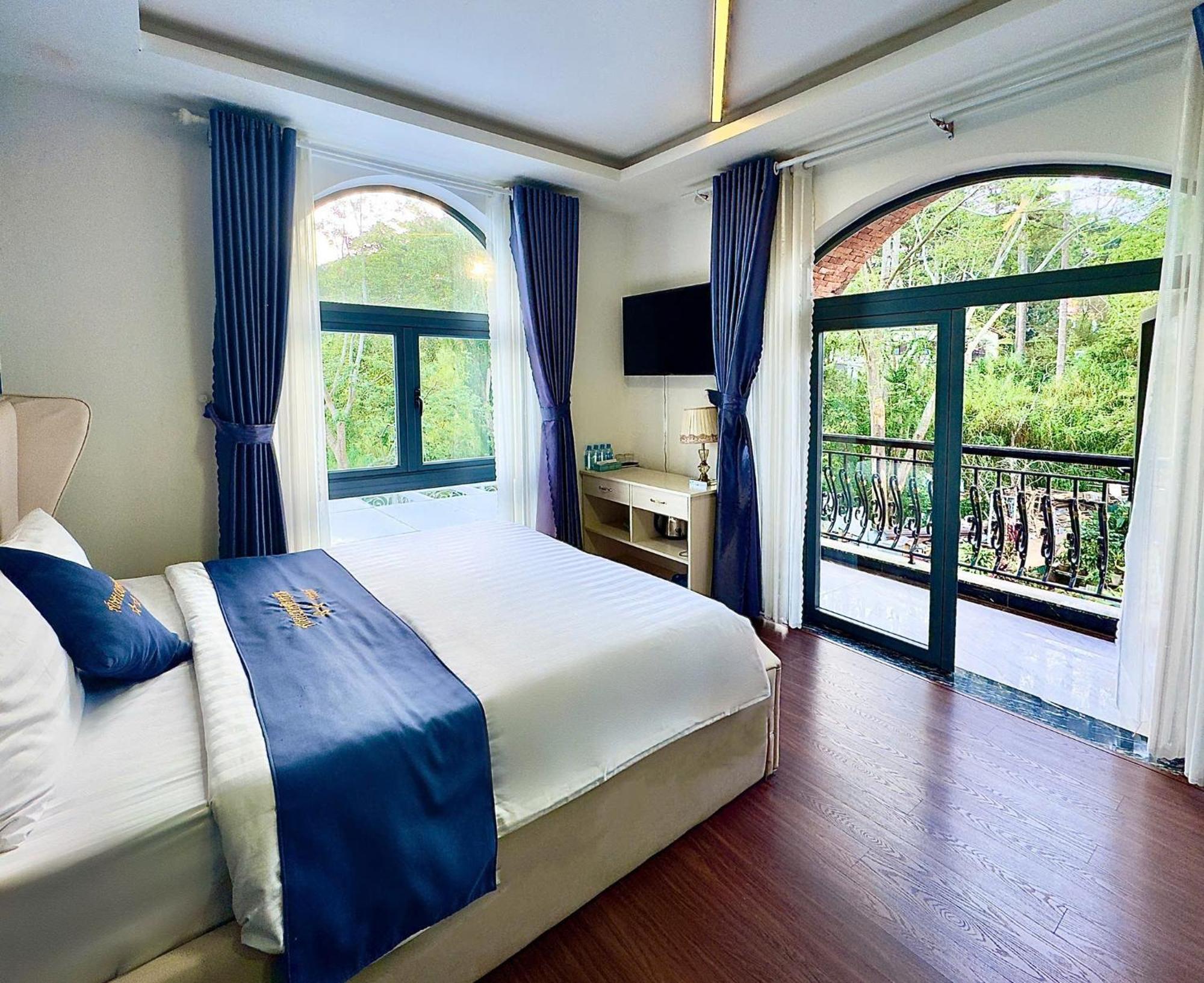 Anh Quan Khoi Hotel Dalat Exterior foto